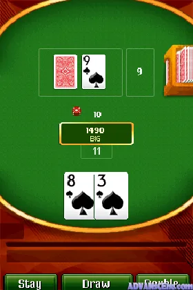 18 Classic Card Games (USA) screen shot game playing